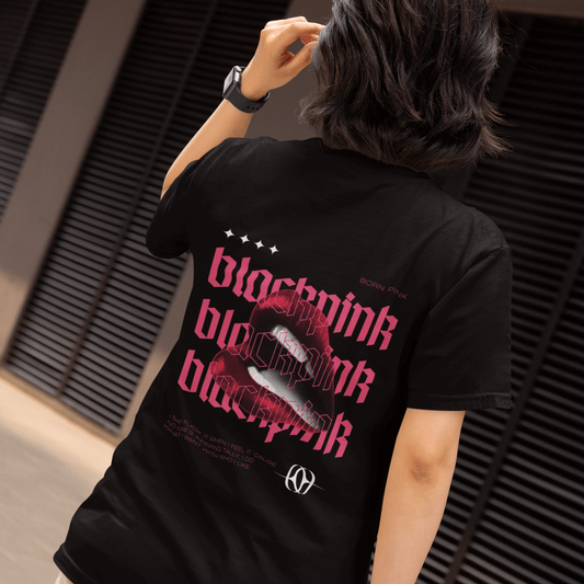 blackpink tally regular fit tshirt