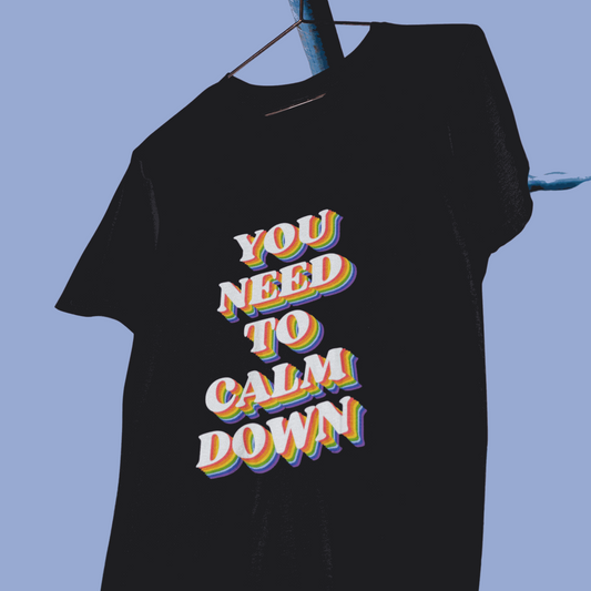 taylor swift you need to calm down regular fit tshirt