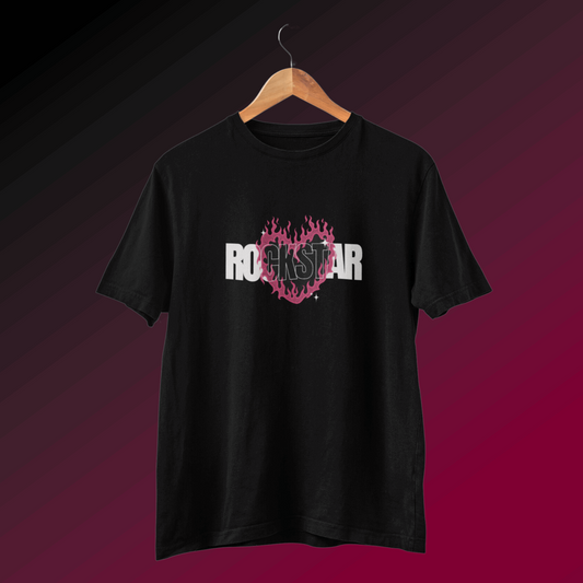 blackpink lisa rockstar regular fit tshirt