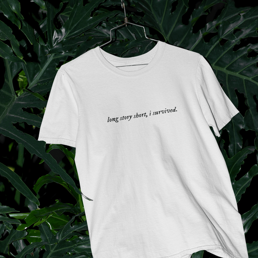 taylor swift long story short regular fit tshirt