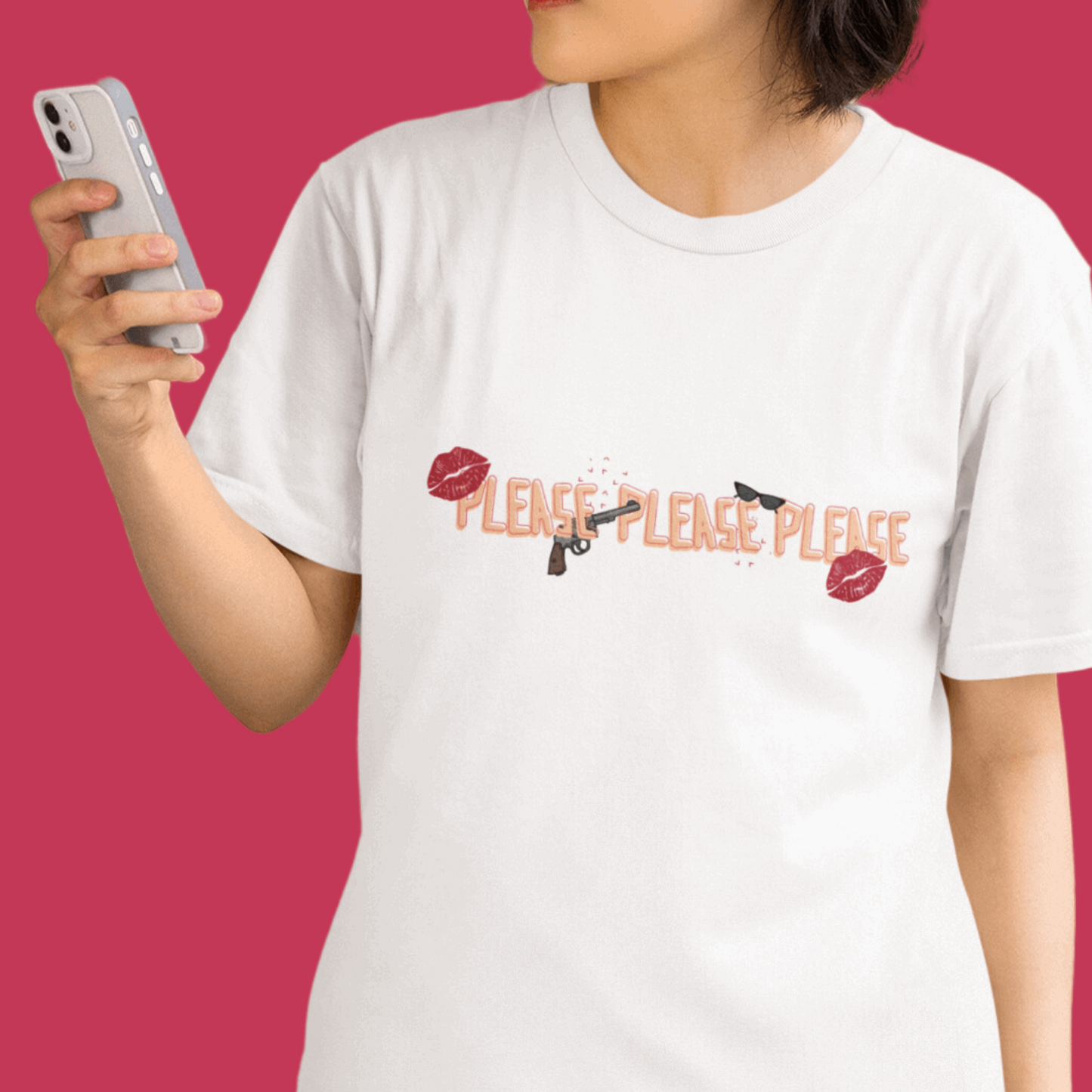 sabrina carpenter please please please regular fit tshirt