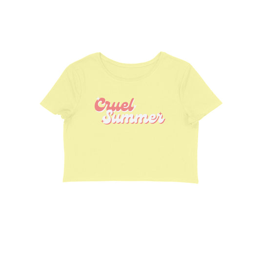 taylor swift cruel summer crop top