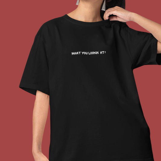 le sserafim fearless oversized tshirt