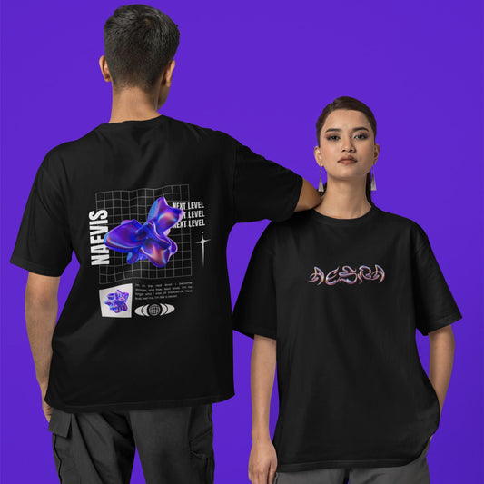 aespa next level oversized tshirt