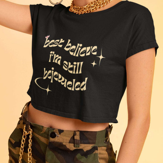 taylor swift bejeweled crop top