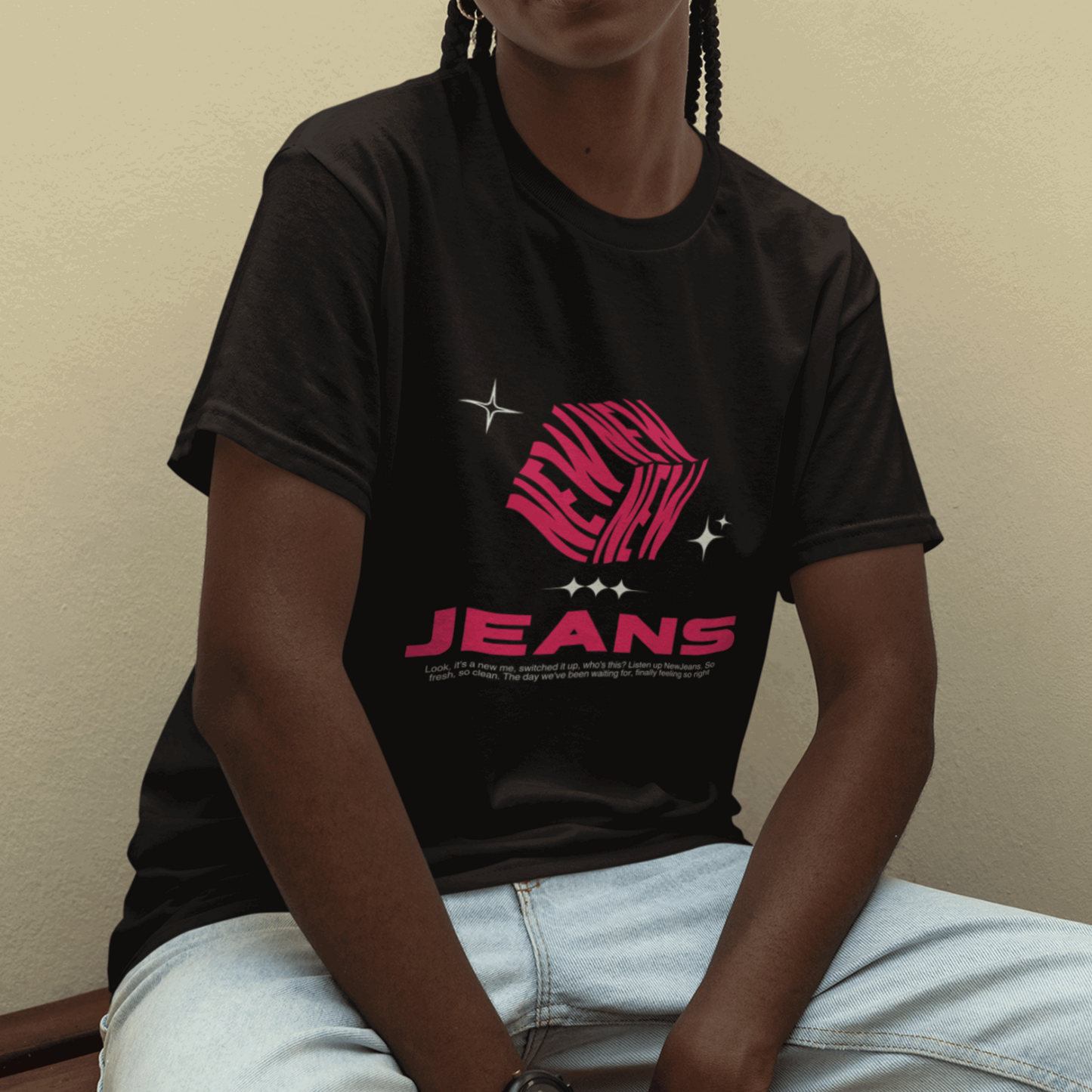new jeans regular fit tshirt