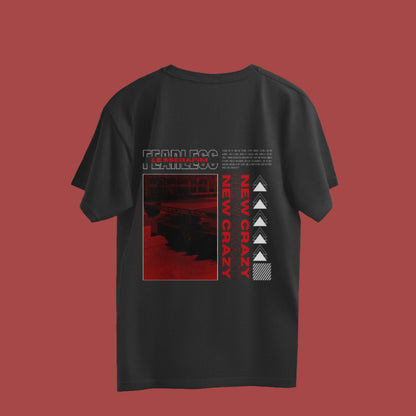 le sserafim fearless oversized tshirt