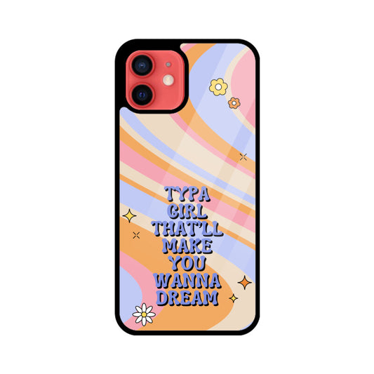 blackpink typa girl glass iphone case