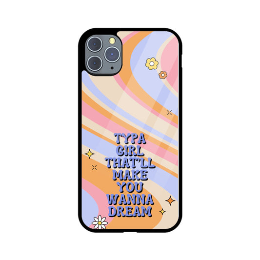 blackpink typa girl glass iphone case